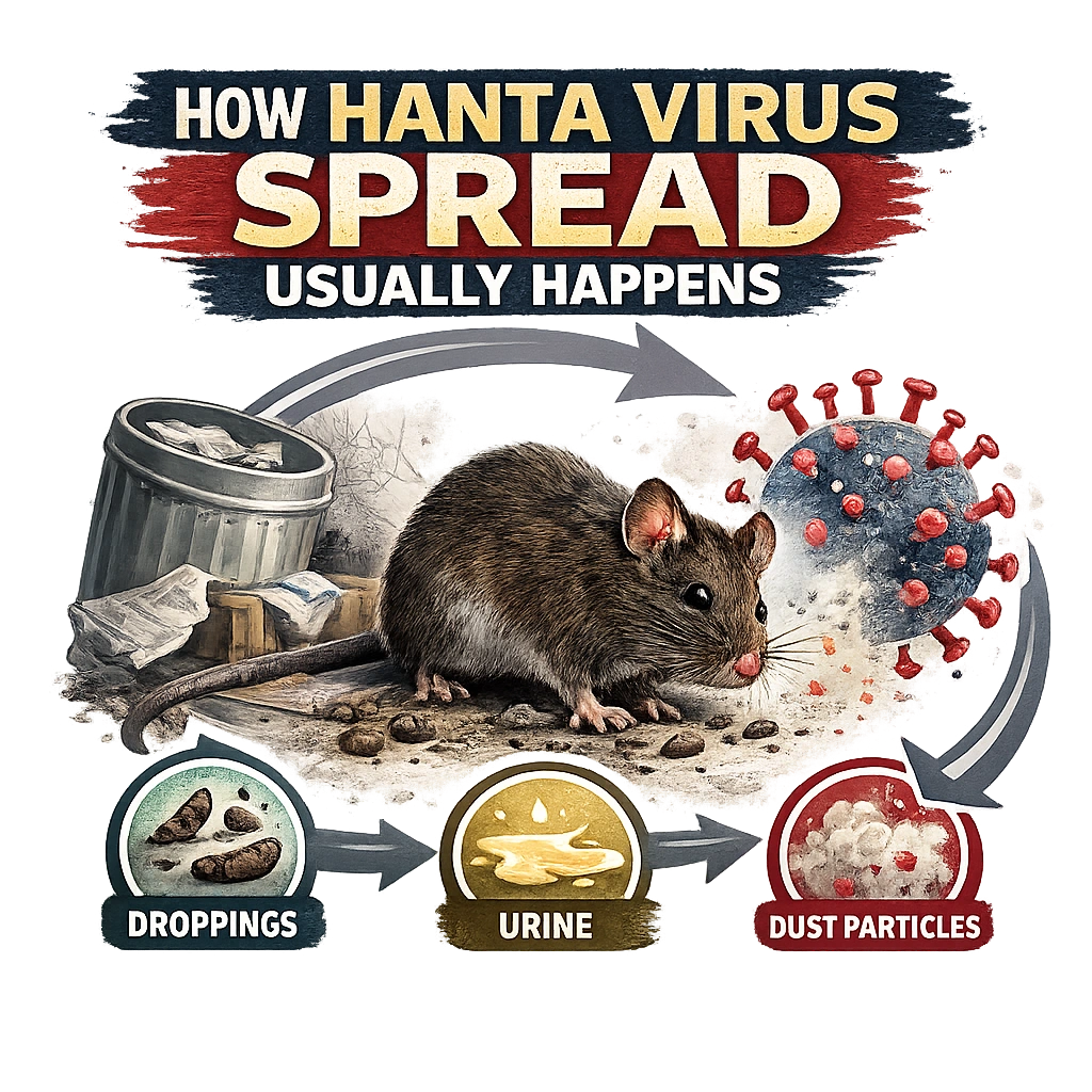 How Hanta Virus Spread Usually Happens